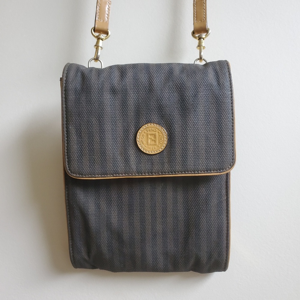 Fendi Striped Crossbody